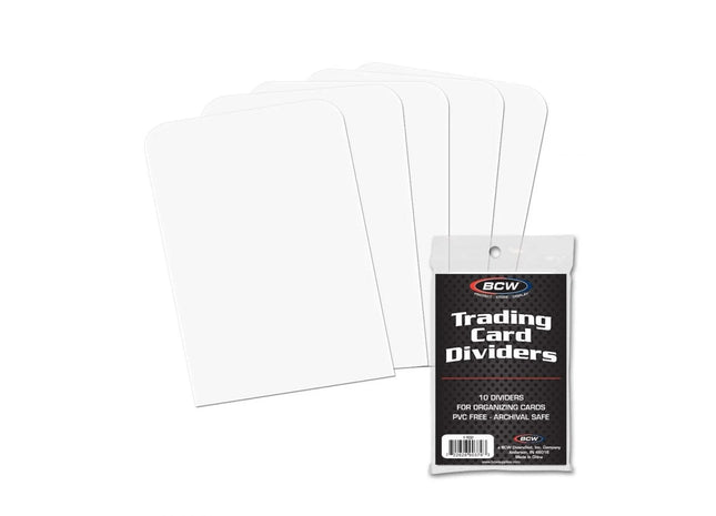 Gamers Guild AZ BCW BCW Trading Card Dividers BCW
