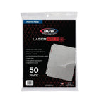 Gamers Guild AZ BCW LaserWeld 8x10 Photo Page (50 CT. Box) BCW