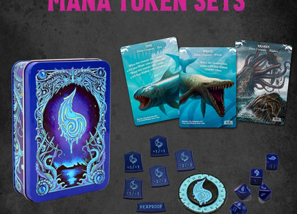 Gamers Guild AZ Beadle & Grimm Beadle & Grimm's: Magic the Gathering: Mana Token Set - Blue (Pre-Order) ACD Distribution