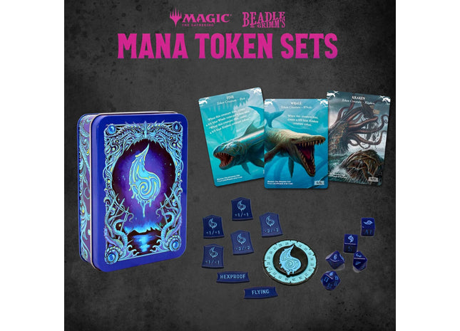 Gamers Guild AZ Beadle & Grimm Beadle & Grimm's: Magic the Gathering: Mana Token Set - Blue (Pre-Order) ACD Distribution