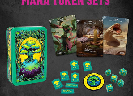 Gamers Guild AZ Beadle & Grimm Beadle & Grimm's: Magic the Gathering: Mana Token Set - Green (Pre-Order) ACD Distribution