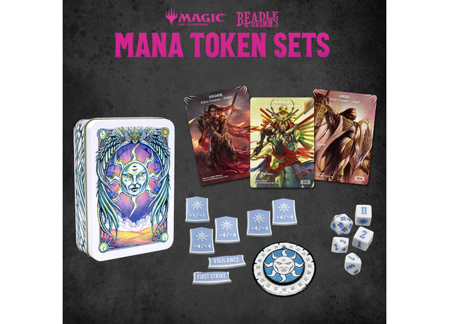 Gamers Guild AZ Beadle & Grimm Beadle & Grimm's: Magic the Gathering: Mana Token Set - White (Pre-Order) ACD Distribution