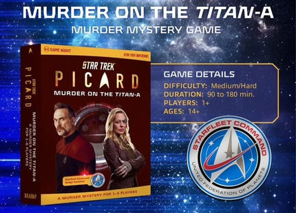 Gamers Guild AZ Beadle & Grimm's Star Trek Picard: Murder on the Titan-A (Pre-Order) ACD Distribution