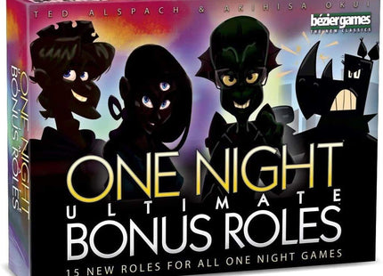 Gamers Guild AZ Bezier Games One Night Ultimate Bonus Roles GTS