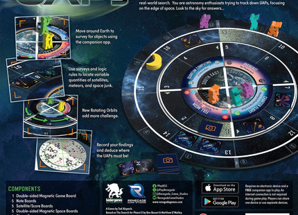 Gamers Guild AZ Bezier Games The Search for UAPs Renegade Game Studios