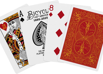 Gamers Guild AZ Bicycle Bicycle Playing Cards: 140th Anniversary Playing Cards (Pre-Order) GTS