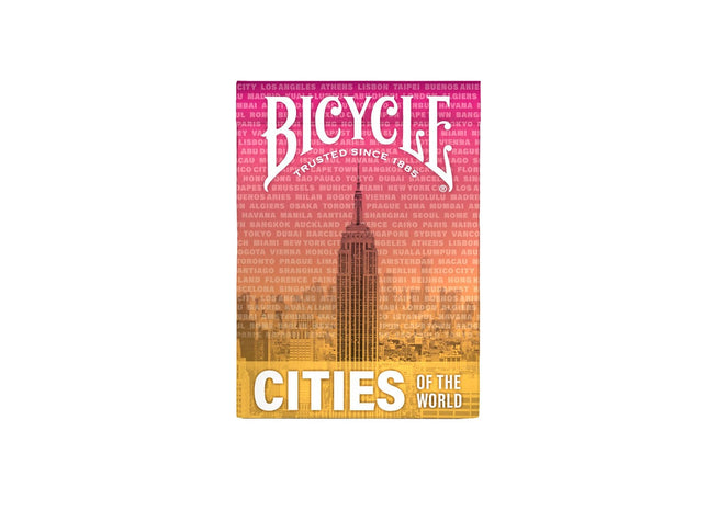 Gamers Guild AZ Bicycle Bicycle Playing Cards: Cities of the World (Pre-Order) Asmodee