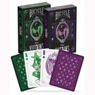 Gamers Guild AZ Bicycle Bicycle Playing Cards: Disney: Villains (Green) GTS