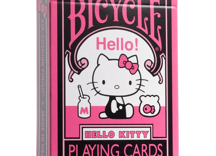 Gamers Guild AZ Bicycle Bicycle Playing Cards: Hello Kitty - Black and Pink (Pre-Order) ACD Distribution