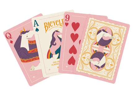 Gamers Guild AZ Bicycle Bicycle Playing Cards: Unicorn Pink (Pre-Order) ACD Distribution