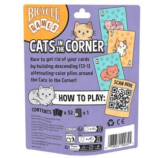 Gamers Guild AZ Bicycle Cats in the Corner (Pre-Order) Asmodee
