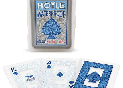 Gamers Guild AZ Bicycle Hoyle: Clear Waterproof Playing Cards ACD Distribution