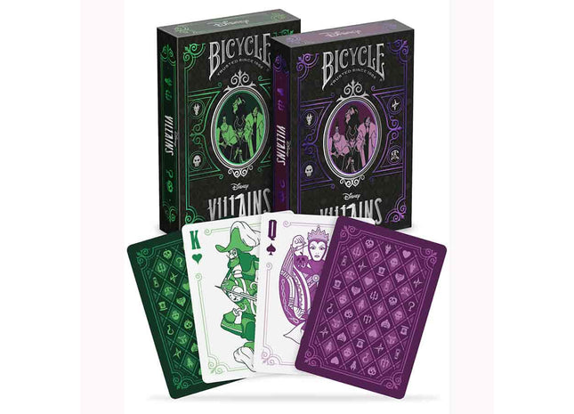 Gamers Guild AZ Bicycle Playing Cards: Disney: Villains (Purple) Gamers Guild AZ