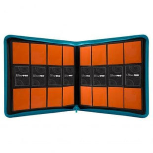 Gamers Guild AZ Binder Ultra Pro: Binders - 12-Pocket Zippered Pro-Binder Teal Southern Hobby