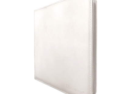 Gamers Guild AZ Binder Ultra Pro: Binders - 12-Pocket Zippered Pro-Binder White Southern Hobby