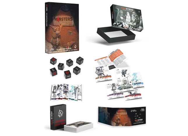 Gamers Guild AZ Black Lantern Studio Mansters RPG: Bundle (Pre-Order) AGD