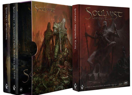 Gamers Guild AZ Black Lantern Studio Soulmist RPG: Three-Book Bundle With Slipcase (Pre-Order) GTS