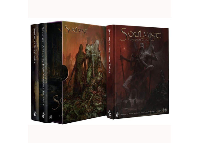 Gamers Guild AZ Black Lantern Studio Soulmist RPG: Three-Book Bundle With Slipcase (Pre-Order) GTS