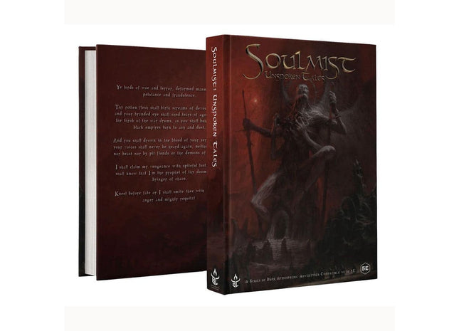 Gamers Guild AZ Black Lantern Studio Soulmist RPG: Unspoken Tales Corebook (Pre-Order) GTS