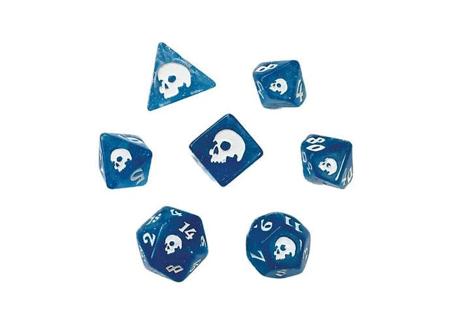 Gamers Guild AZ Black Oak Workshop Black Oak Workshop: 7-Dice Set: Frostplague - Black Friday Black Oak Workshop