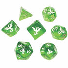 Gamers Guild AZ Black Oak Workshop Black Oak Workshop: 7-Dice Set: Gemstone Dragon Emerald Black Oak Workshop