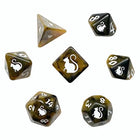 Gamers Guild AZ Black Oak Workshop Black Oak Workshop: 7-Dice Set: Kitty Clacks - Tortimer - Black Friday Black Oak Workshop