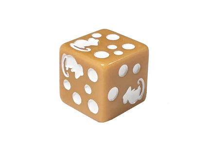 Gamers Guild AZ Black Oak Workshop Black Oak Workshop: Cheese d6 Black Oak Workshop