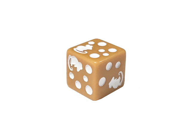 Gamers Guild AZ Black Oak Workshop Black Oak Workshop: Cheese d6 Black Oak Workshop