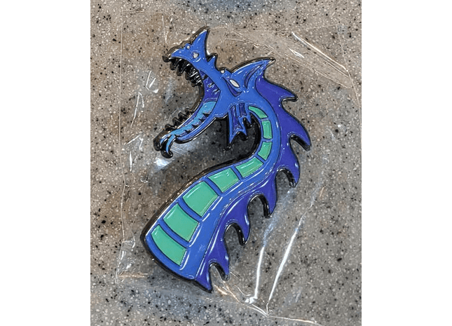 Gamers Guild AZ Black Oak Workshop Black Oak Workshop: Dragon Pins (Blue) Black Oak Workshop
