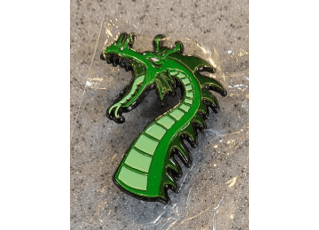 Gamers Guild AZ Black Oak Workshop Black Oak Workshop: Dragon Pins (Green) Black Oak Workshop