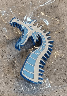 Gamers Guild AZ Black Oak Workshop Black Oak Workshop: Dragon Pins (White) Black Oak Workshop