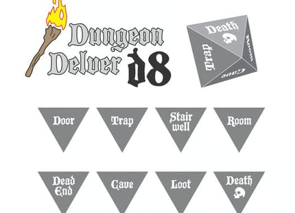 Gamers Guild AZ Black Oak Workshop Black Oak Workshop: Dungeon Delver d8 Black Oak Workshop