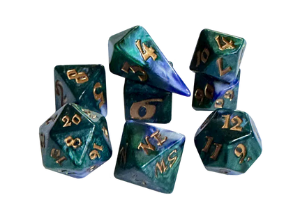 Gamers Guild AZ Black Oak Workshop Black Oak Workshop: Expeditions - Cloudpine 8-Dice Set Black Oak Workshop