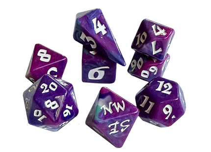 Gamers Guild AZ Black Oak Workshop Black Oak Workshop: Expeditions - Darkshard 8-Dice Set Black Oak Workshop