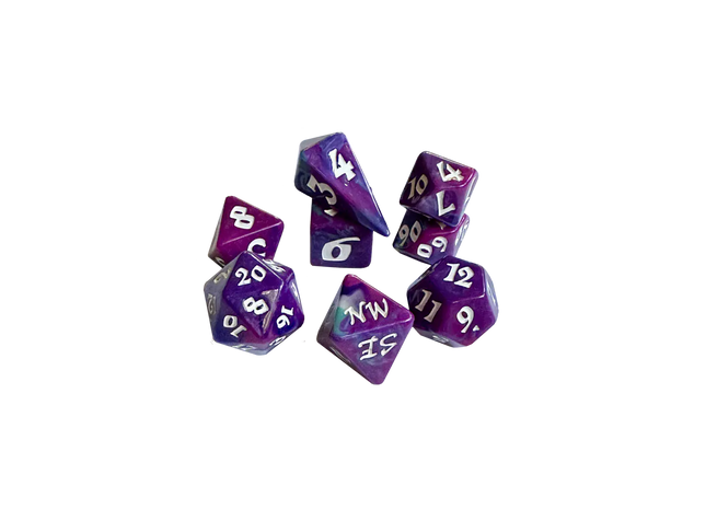 Gamers Guild AZ Black Oak Workshop Black Oak Workshop: Expeditions - Darkshard 8-Dice Set Black Oak Workshop