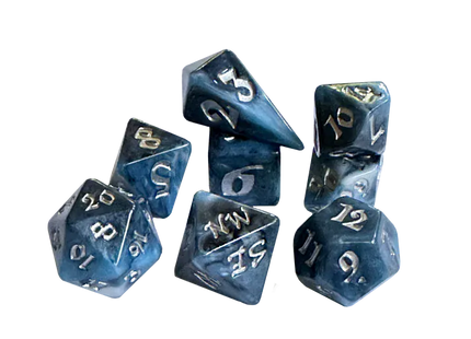 Gamers Guild AZ Black Oak Workshop Black Oak Workshop: Expeditions - Shadowreef 8-Dice Set Black Oak Workshop