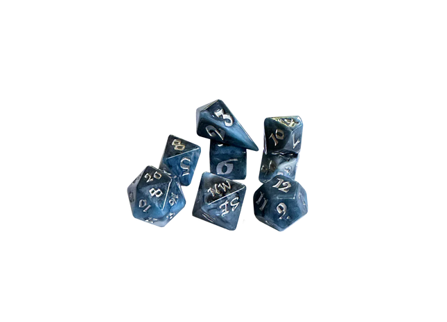 Gamers Guild AZ Black Oak Workshop Black Oak Workshop: Expeditions - Shadowreef 8-Dice Set Black Oak Workshop