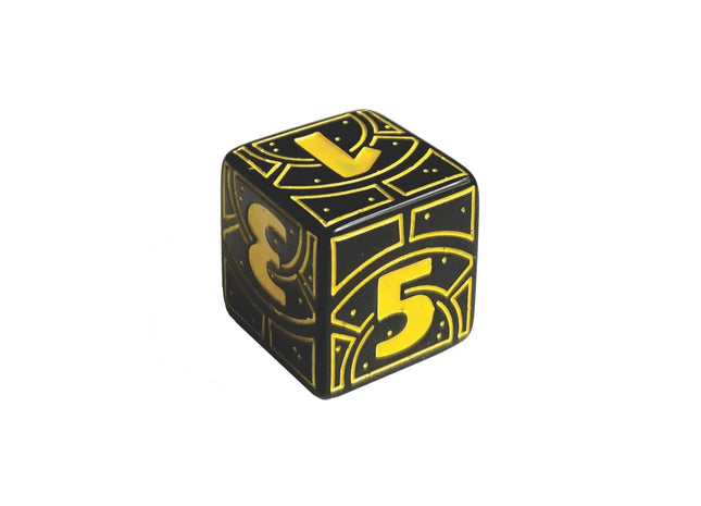 Gamers Guild AZ Black Oak Workshop Black Oak Workshop: Light Speed d6 Yellow Black Oak Workshop