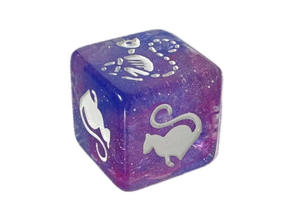 Gamers Guild AZ Black Oak Workshop Black Oak Workshop: Schrodinger's Kitty Clack d6 Black Oak Workshop