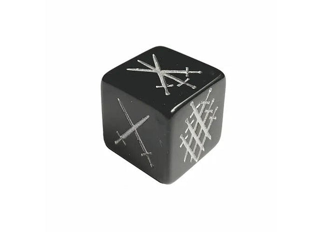 Gamers Guild AZ Black Oak Workshop Black Oak Workshop: Swords in the Stone d6 Black Black Oak Workshop