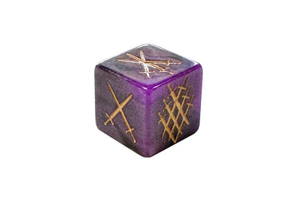 Gamers Guild AZ Black Oak Workshop Black Oak Workshop: Swords in the Stone d6 - Purple Knight Black Oak Workshop