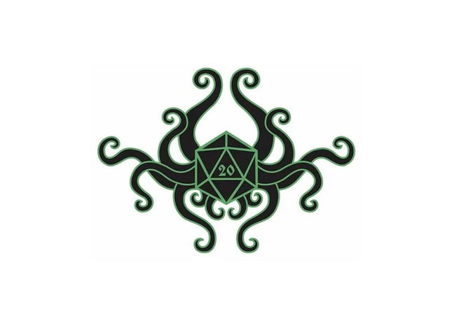 Gamers Guild AZ Black Oak Workshop Black Oak Workshop: Tentacle d20 Pin Black Oak Workshop