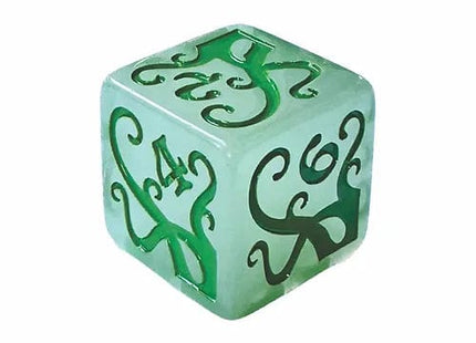 Gamers Guild AZ Black Oak Workshop Black Oak Workshop: Tentacle d6 Glow Black Oak Workshop
