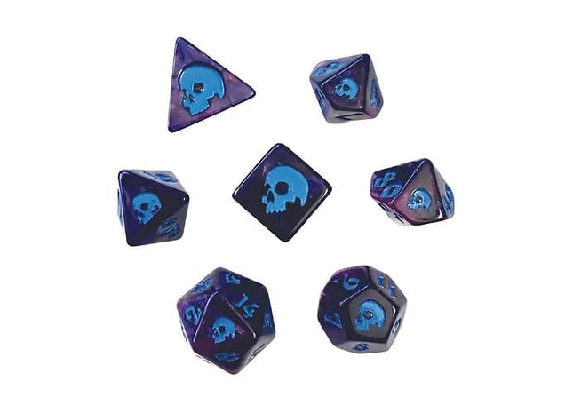 Gamers Guild AZ Black Oak Workshop Oak Workshop: 7-Dice Set: Dreadgloom Black Oak Workshop