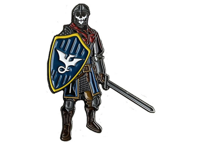 Gamers Guild AZ Black Oak Workshop Skele-Pin Adventurers Pin: Knight ACD Distribution