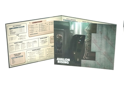 Gamers Guild AZ Black Site Studios Avalon Rising RPG: GM Screen (Pre-order) Southern Hobby
