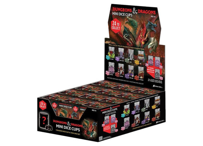 Gamers Guild AZ Blind Box Dungeons & Dragons: Mini Dice Cup Blind Box - Series 2 (Pre-Order) ACD Distribution
