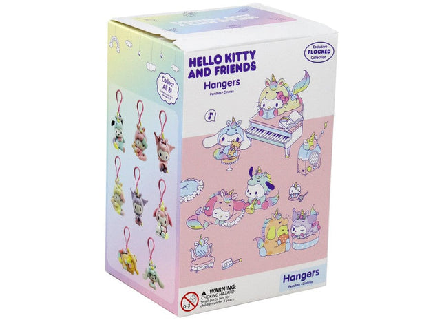 Gamers Guild AZ Blind Box Hello Kitty and Friends Exclusive Flocked Hangers (Unicorn) Toy Temple