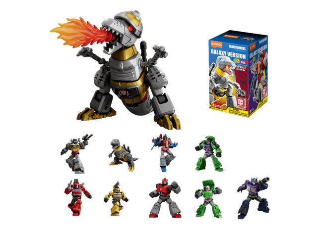 Gamers Guild AZ Blokees Blokees Blind Box: Transformers: Galaxy Version 02 - SOS ACD Distribution