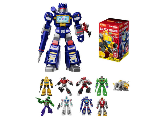 Gamers Guild AZ Blokees Blokees Blind Box: Transformers: Galaxy Version 03 - The Autobot Run ACD Distribution